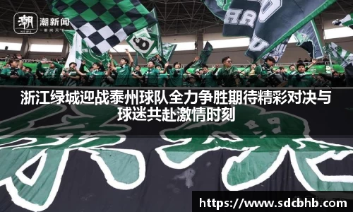 浙江绿城迎战泰州球队全力争胜期待精彩对决与球迷共赴激情时刻