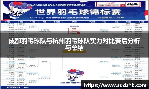 成都羽毛球队与杭州羽毛球队实力对比赛后分析与总结